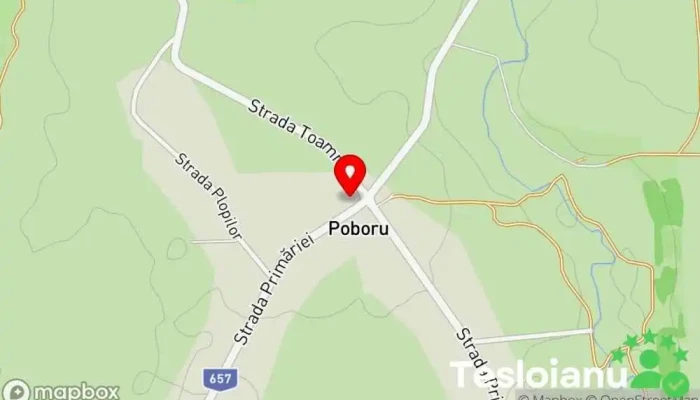 hartă a Primăria Poboru Primărie în Poboru