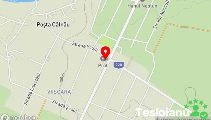 hartă a Primăria Poșta Câlnău Primărie în Poșta Câlnău
