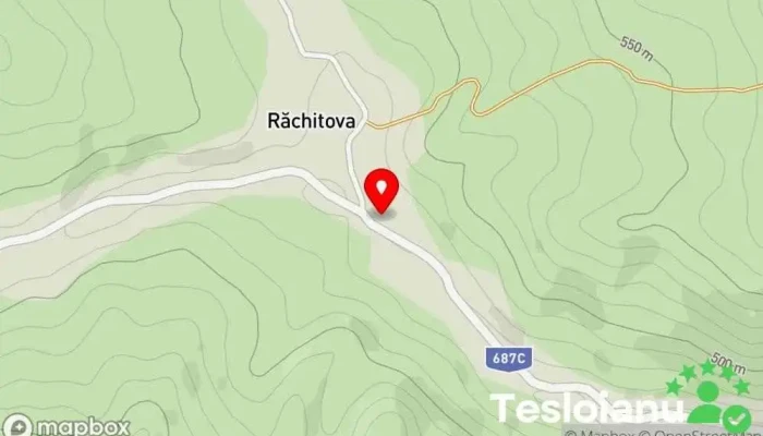 hartă a Primăria Răchitova Primărie în Răchitova