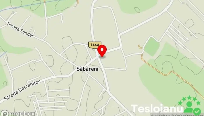 hartă a Primăria Săbăreni Primărie în Săbăreni