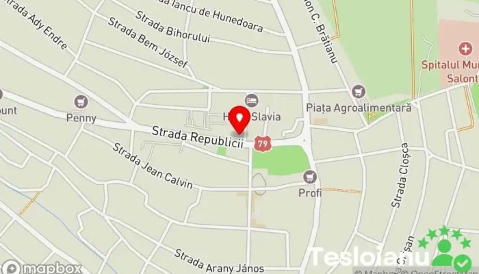 hartă a Primăria Salonta Primărie în Salonta