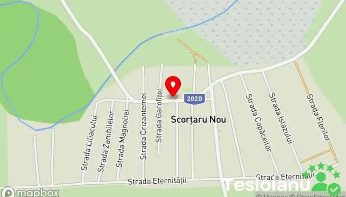 hartă a Primăria Scorțaru Nou Primărie în Scorțaru Nou