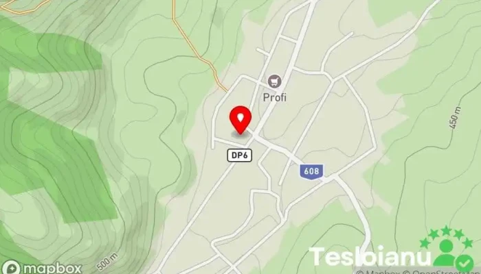 hartă a Primăria Teregova Primărie, Sediu de consiliu local în Teregova