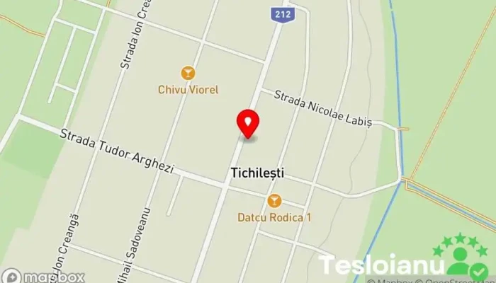 hartă a Primăria Tichileşti Primărie în Tichilești