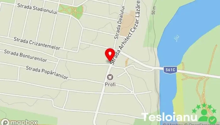 hartă a Primăria Valea Stanciului Primărie în Valea Stanciului