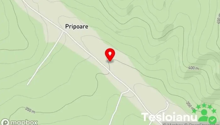 hartă a Pripoare  în Pripoare