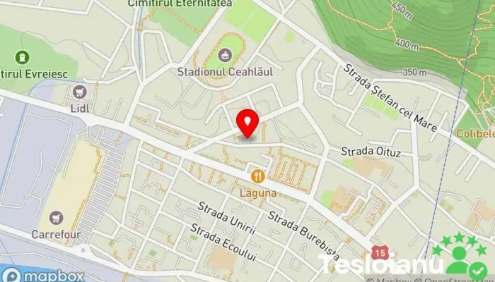 hartă a Profesional New Consult - cursuri de calificare Piatra Neamț Centru educațional, Școală pentru adulți, Centru școlar, Centru de formare, Școală profesională în Piatra Neamț