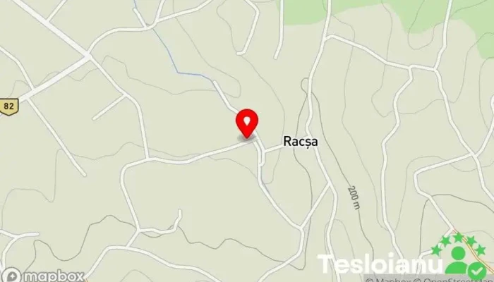 hartă a Racșa  în Racșa