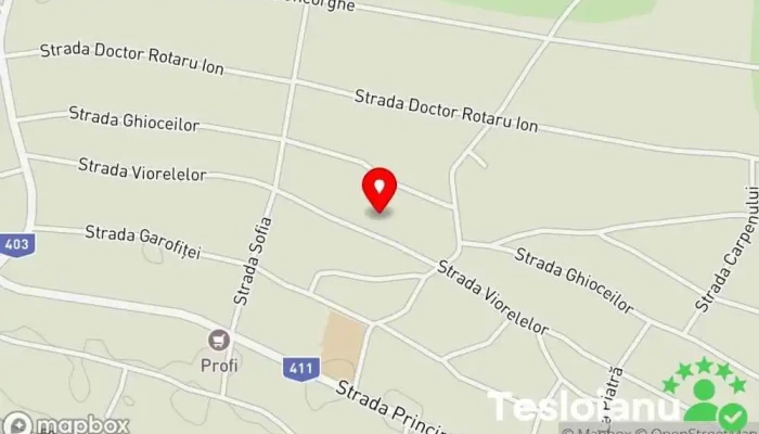 hartă a Radovanu  în Radovanu