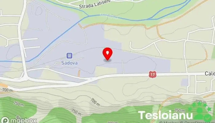 hartă a Rarăul Furnizor de produse lactate în Câmpulung Moldovenesc