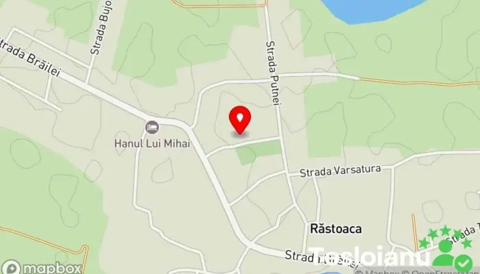 hartă a Răstoaca  în Răstoaca