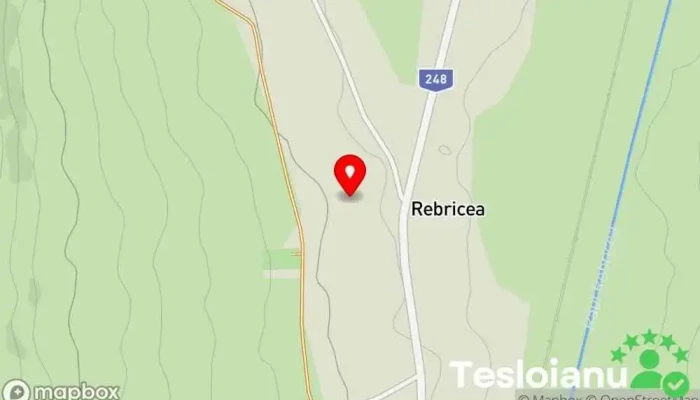 hartă a Rebricea  în Rebricea