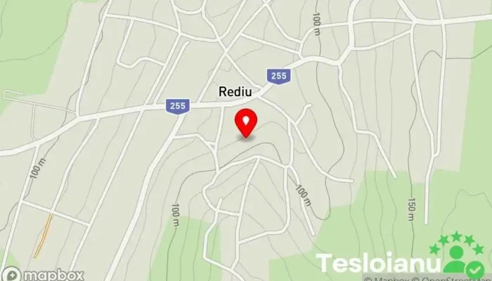 hartă a Rediu  în Rediu