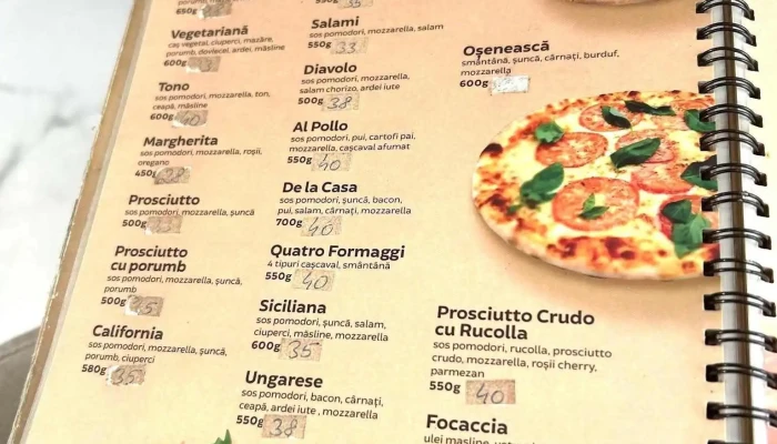Restaurant Lescaci Oil -  Meniu - Negrești-oaș