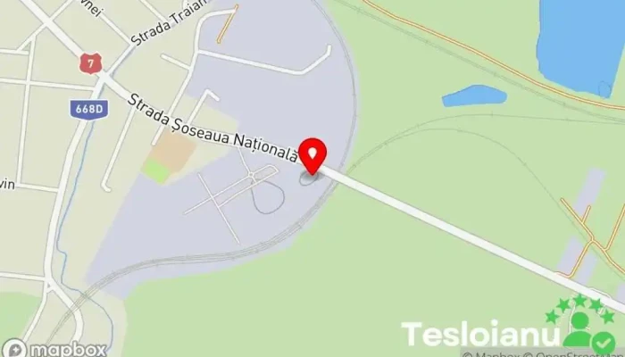 hartă a REVA 2 Centru de reparat trenuri în Simeria