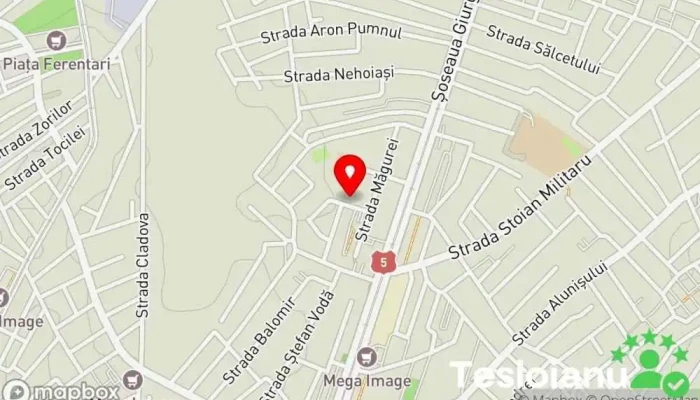 hartă a ROBADEL SERVICII Lăcătuș, Serviciu de lăcătușerie de urgență, Serviciu de reparaţii în București