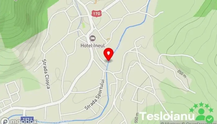 hartă a Rodna  în Rodna