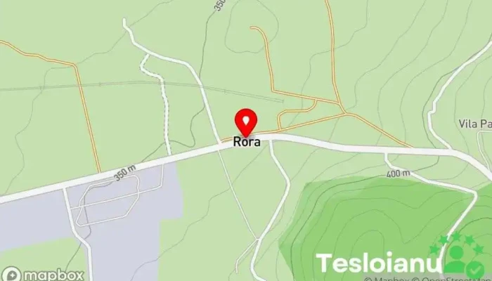 hartă a Rora  în Rora