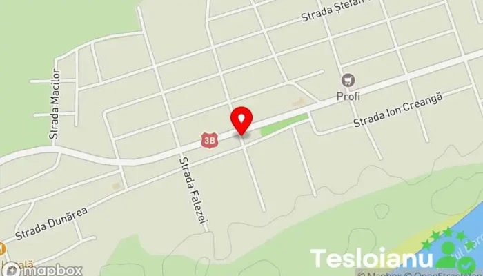 hartă a Roseţi  în Roseţi