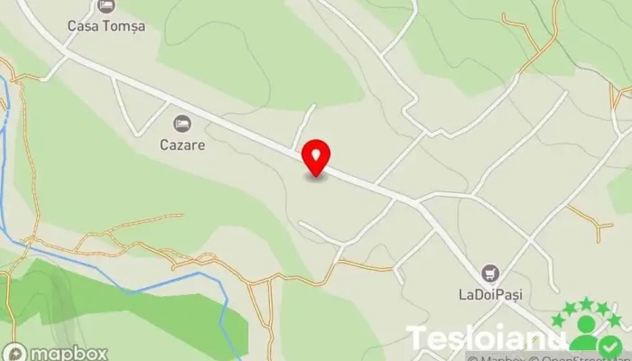 hartă a Rozavlea  în Rozavlea