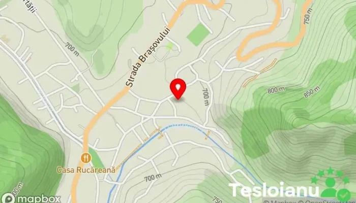 hartă a Rucăr  în Rucăr