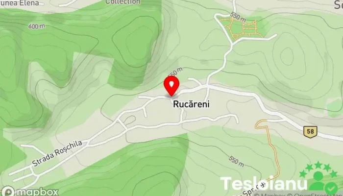 hartă a Rucăreni  în Soveja