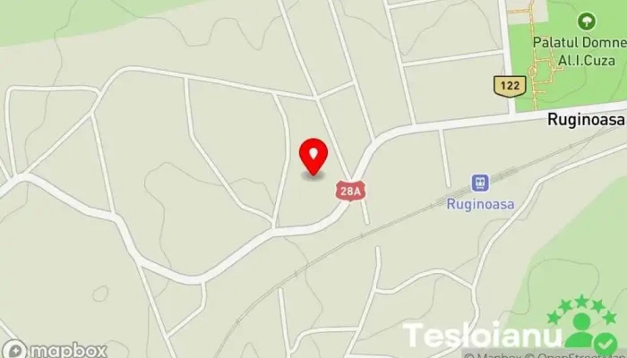 hartă a Ruginoasa  în Ruginoasa