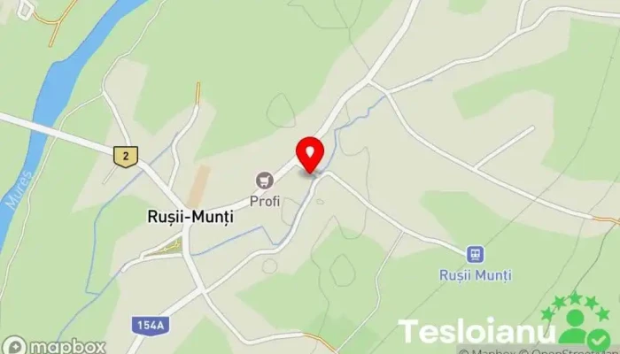 hartă a Rușii-Munți  în Rușii-Munți