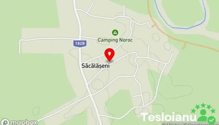 hartă a Săcălășeni  în Săcălășeni