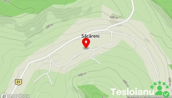 hartă a Săcăreni  în Săcăreni