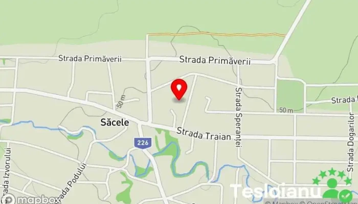 hartă a Săcele  în Săcele