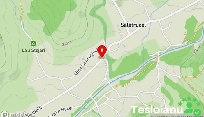 hartă a Sălătrucel  în Sălătrucel
