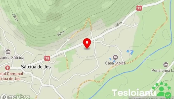 hartă a Sălciua de Jos  în Sălciua de Jos