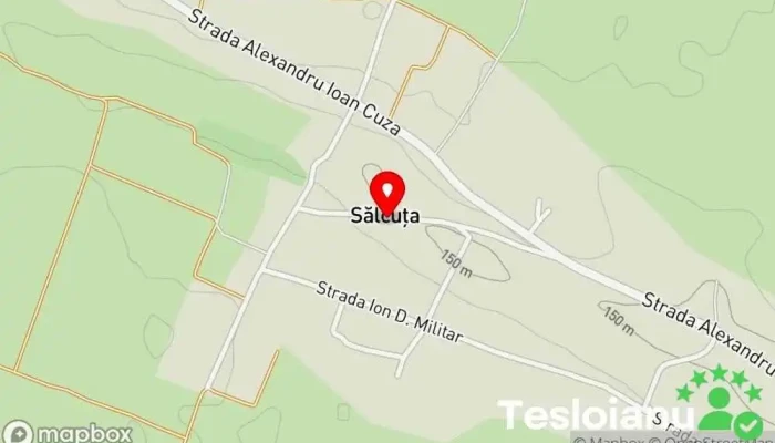 hartă a Sălcuţa  în Sălcuţa