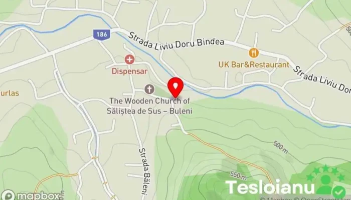 hartă a Săliștea de Sus  în Săliștea de Sus