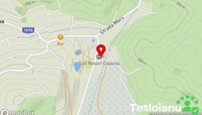 hartă a Salt Resort Stațiune, Hotel cu ședere prelungită, Pensiune, Baie în aer liber, Băi termale în Cluj-Napoca