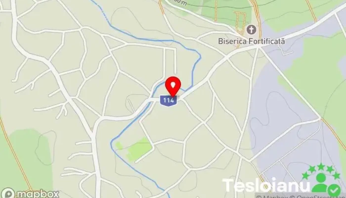 hartă a Sânzieni  în Sânzieni