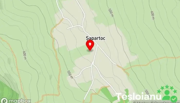 hartă a Șapartoc  în Șapartoc