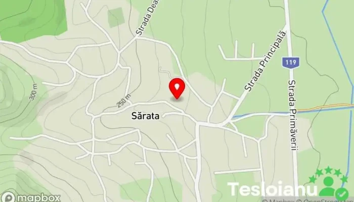hartă a Sărata  în Sărata