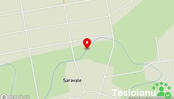 hartă a Saravale  în Saravale