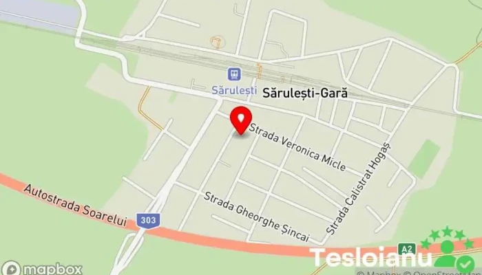 hartă a Sărulești-Gară  în Sărulești-Gară