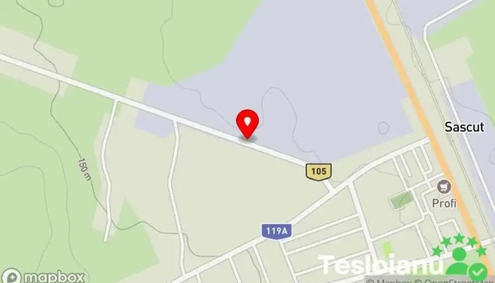 hartă a Sascut  în Sascut