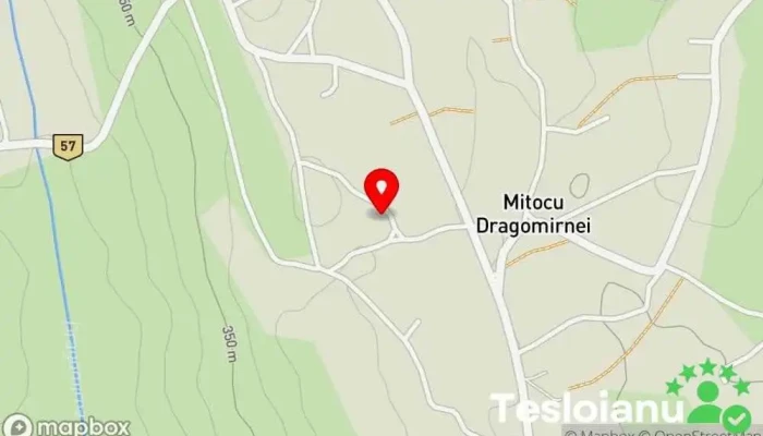 hartă a SC Ama Conf SRL Sediul social în Mitocu Dragomirnei
