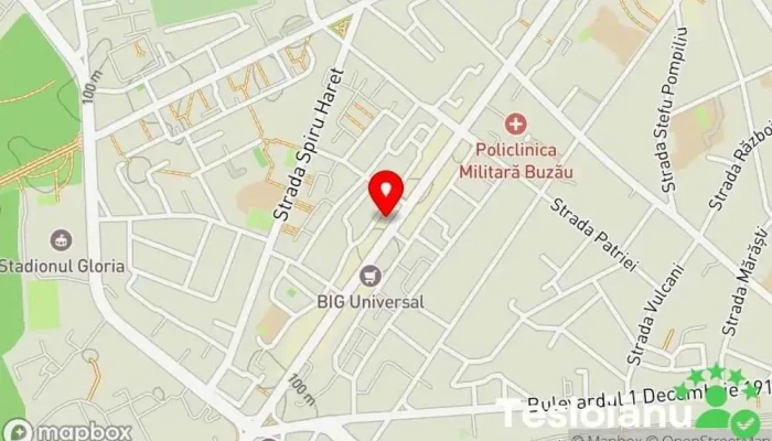 hartă a S.C. ELCO MULTISERVICE BUZAU Furnizor de sisteme de securitate, Magazin de alarme, Servicii de curățenie, Furnizor de echipament hidroponic, Serviciu de pază, Furnizor de echipamente pentru producerea energiei solare în Sud