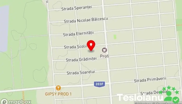 hartă a Scânteia  în Scânteia