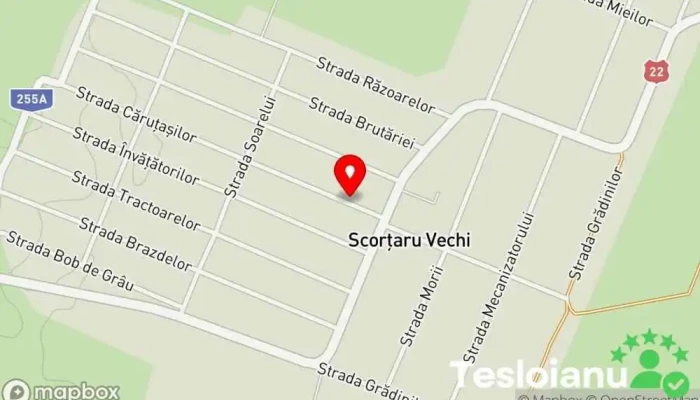 hartă a Scorțaru Vechi  în Scorțaru Vechi