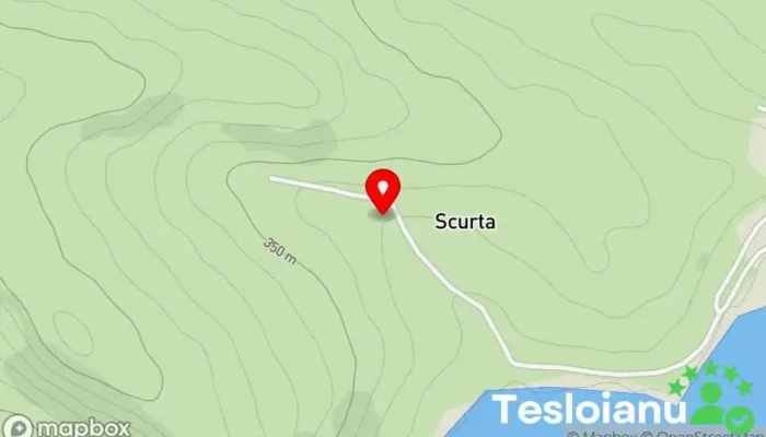 hartă a Scurta  în Scurta