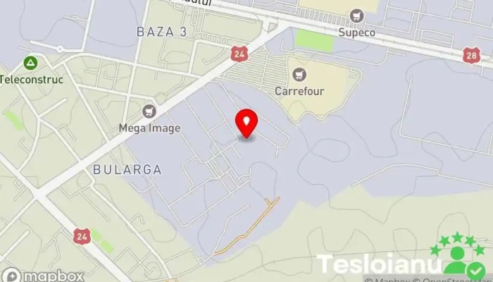 hartă a SELF TRUST - The Romanian Conveyor Factory Furnizor de echipamente industriale, Companie de automatizare, Servicii Business to Business, Furnizor utilaje pentru industria alimentară, Consultant industrial, Producător în Iași