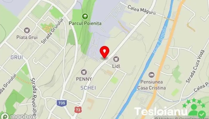 hartă a Service auto Service auto în Câmpulung