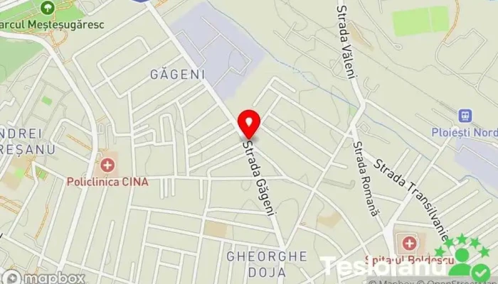hartă a SERVICE AUTO si TRACTARI AUTO - NON-STOP Service auto în Ploiești